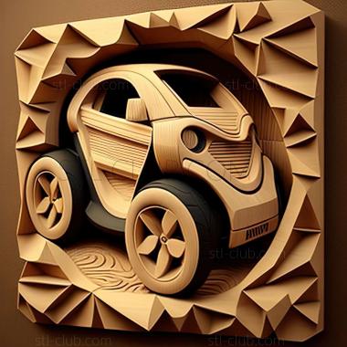 3D модель Renault Twizy (STL)